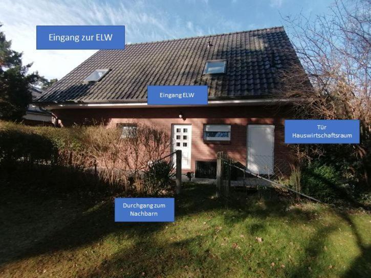 Wohnidyll In Zeuthen Bei Berlin Lägenhet Exteriör bild