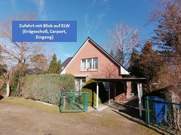 Wohnidyll In Zeuthen Bei Berlin Lägenhet Exteriör bild